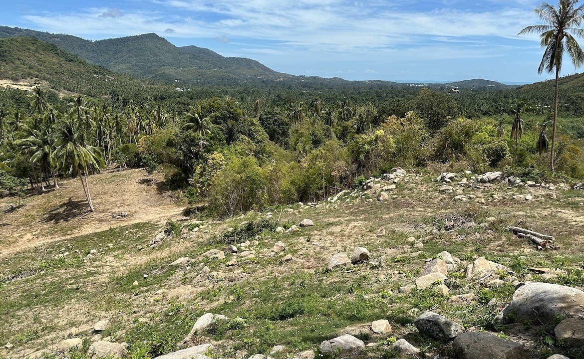 Koh Samui Maenam Land slope