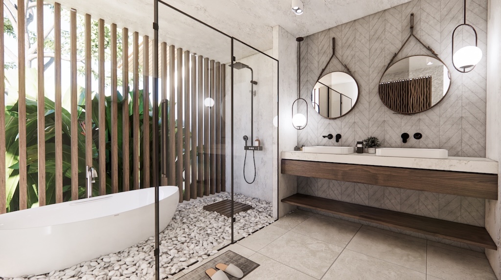 Koh Samui Maenam Properties Bathroom