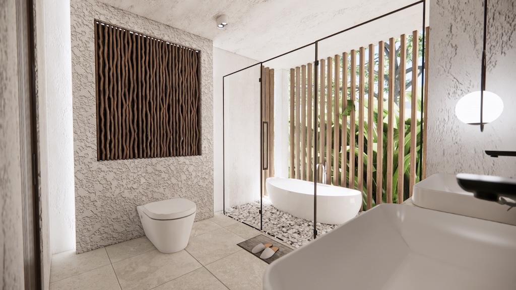 Koh Samui Maenam Properties Bathroom