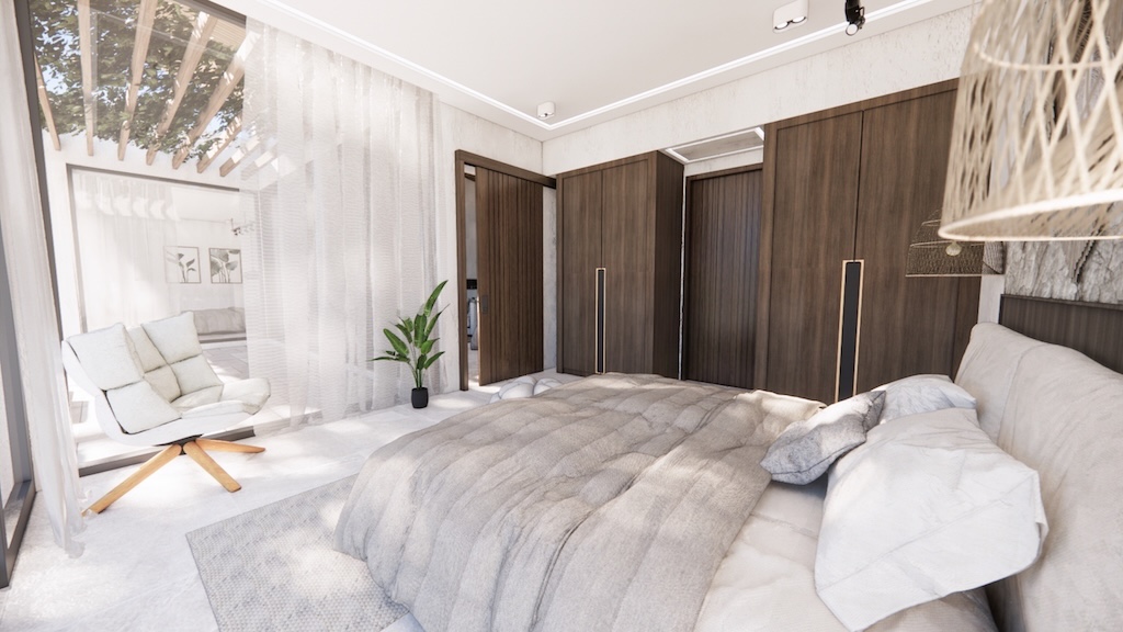 Koh Samui Maenam Properties Bedroom