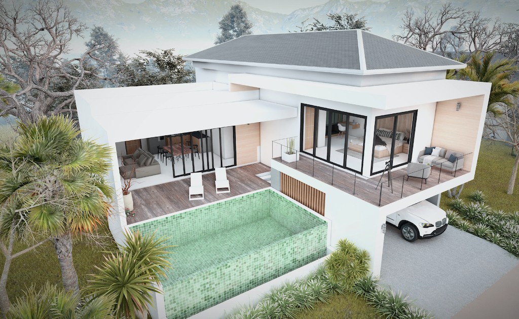 Koh Samui Maenam Villa Pool