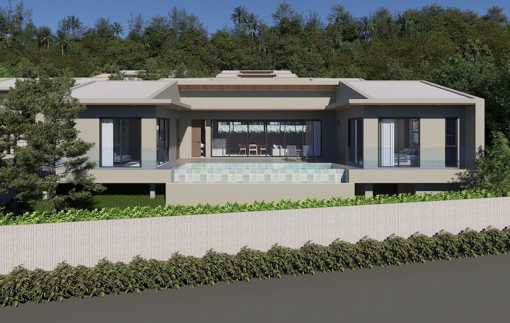 Koh Samui Maenam Villas Front