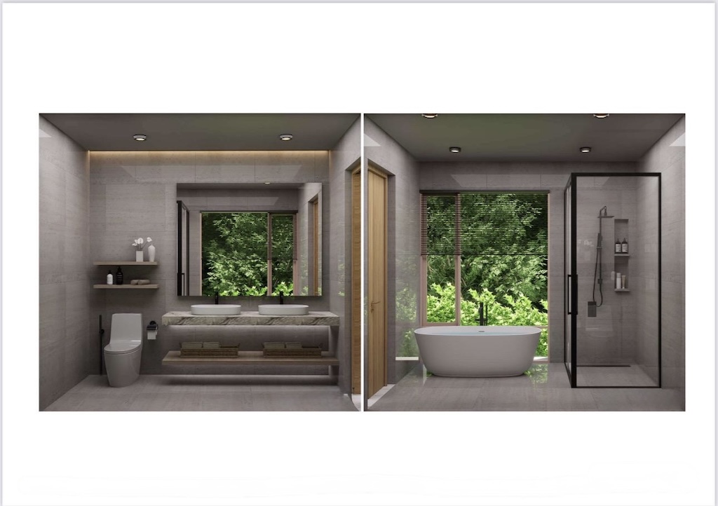 Koh Samui Maenam Villas Bathroom