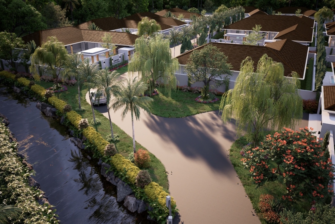 Koh Samui Maenam Villas For Sale Entrance