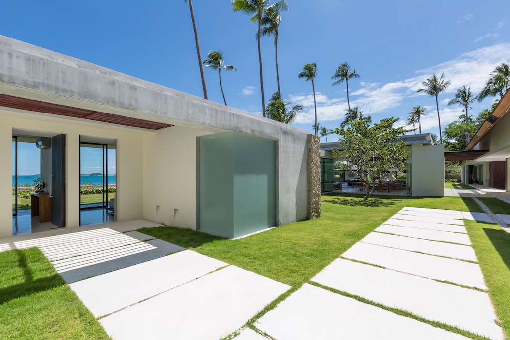 Koh Samui Modern Beachfront Property Exterior