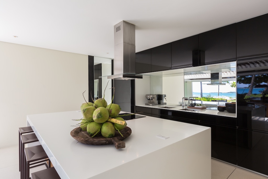 Koh Samui Modern Beachfront Property Kitchen