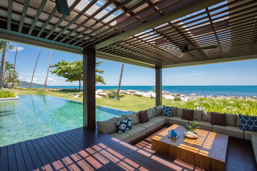 Koh Samui Modern Beachfront Property Sala