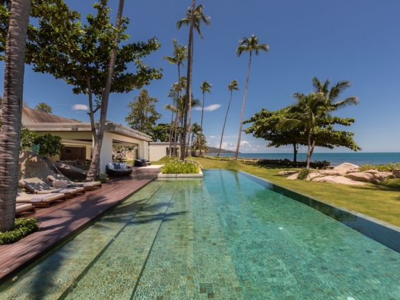 Koh Samui Modern Beachfront Property