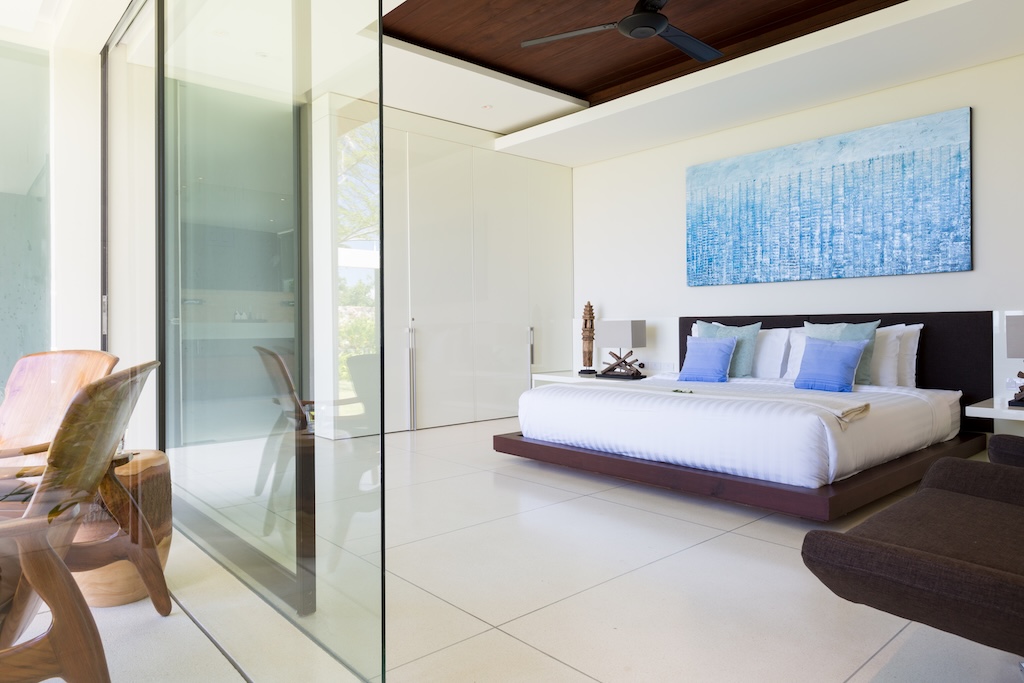 Koh Samui Modern Beachfront Property Bedroom