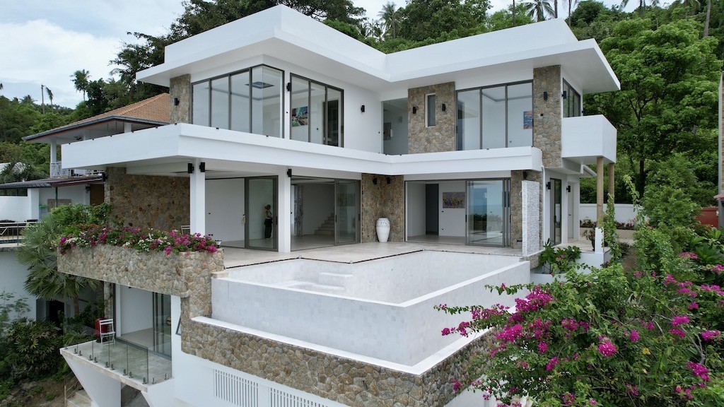 Koh Samui Modern Contemporary Villa Exterior