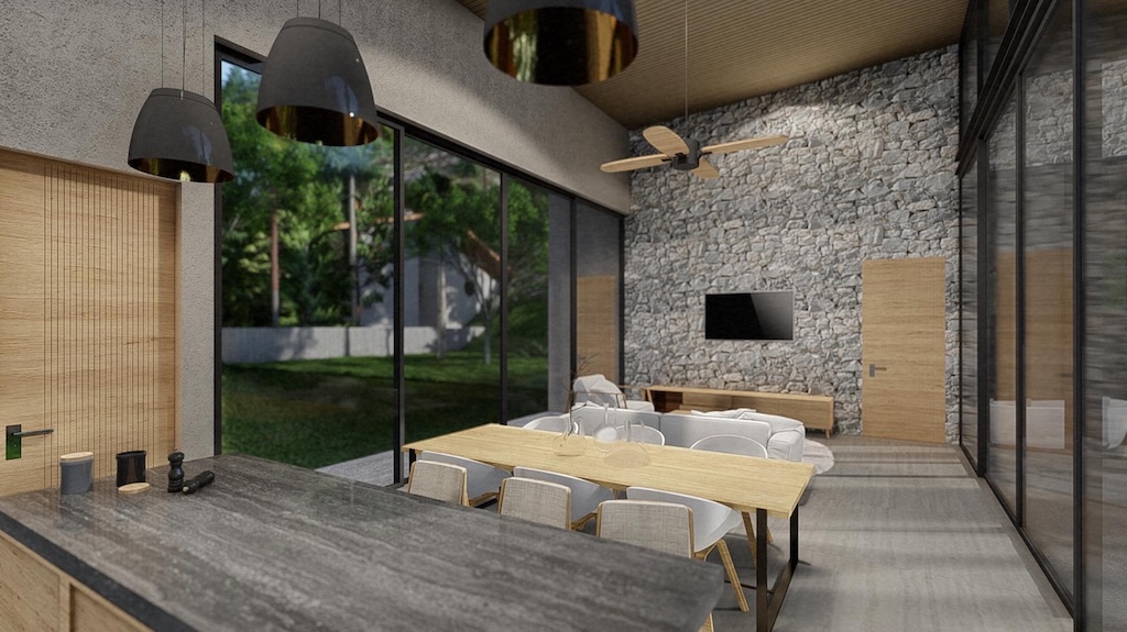 Koh Samui Modern Maenam Villas Interior