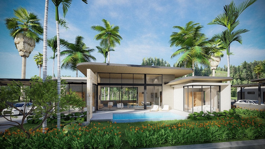 Koh Samui Modern Maenam Villas Exterior