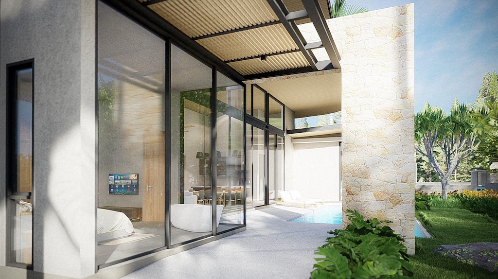 Koh Samui Modern Maenam Villas Terrace