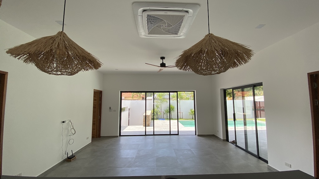 Koh Samui Modern Pool Villa Living Area