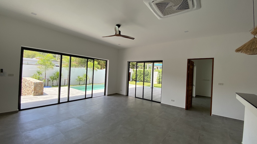 KOh Samui Modern Pool Villa Living Space
