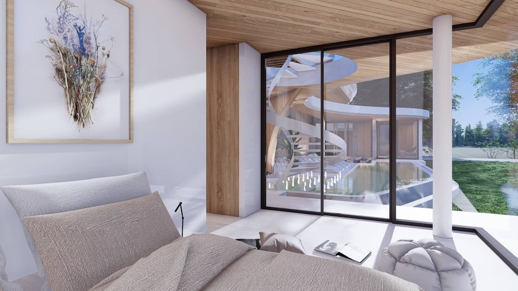 Koh Samui Modern Pool Villas Bedroom
