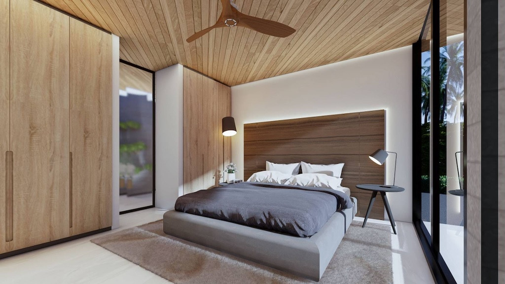 Koh Samui Modern Pool Villas Bedroom