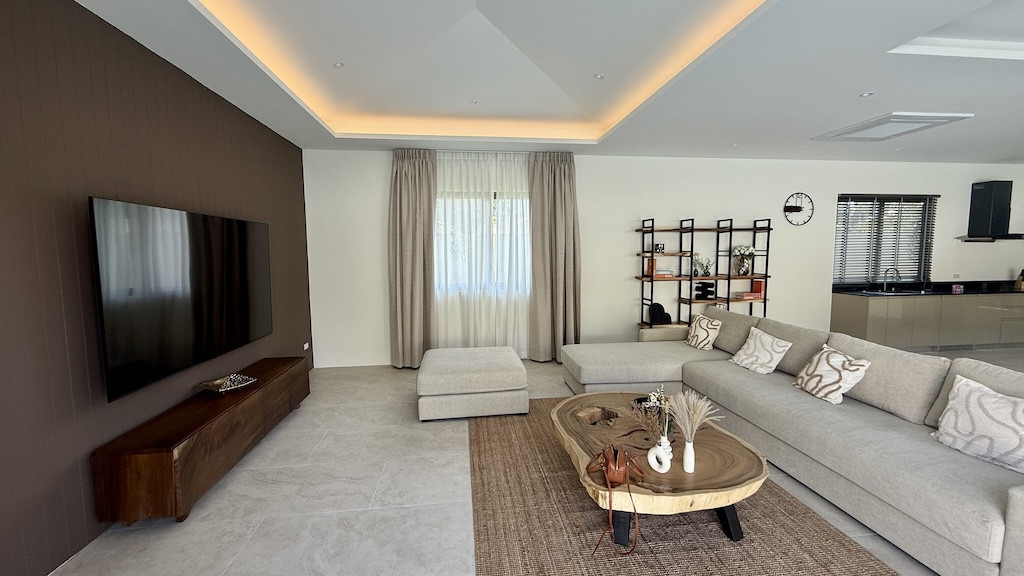 Koh Samui Move In Ready Villa Living Area