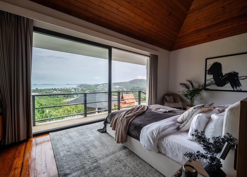 Koh Samui Ocean View Property Bedroom