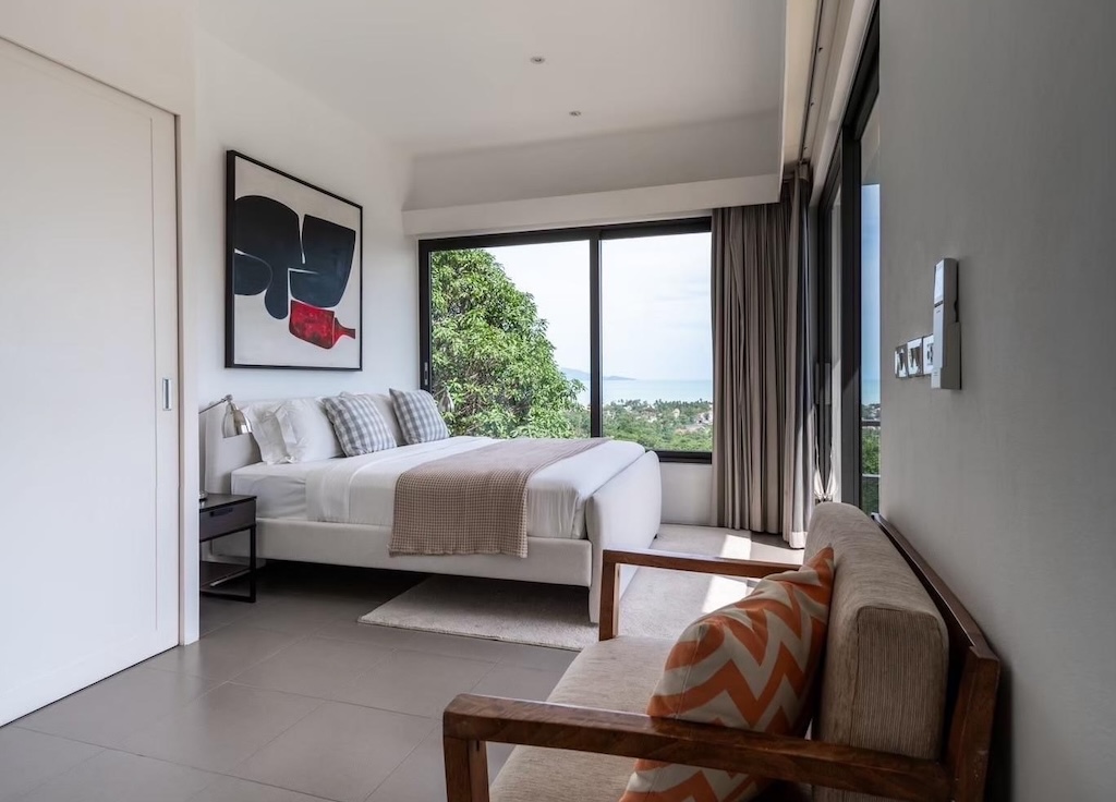 Koh Samui Ocean View Property Bedroom