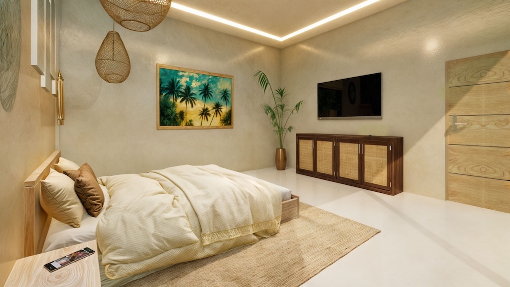 Koh Samui One Bedroom Villas BEdroom
