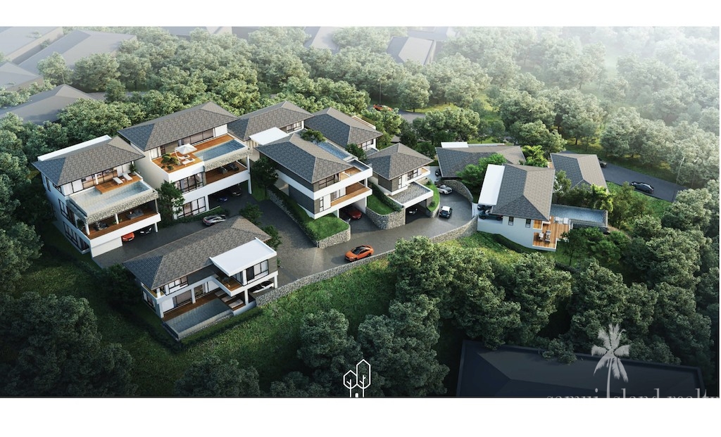 Koh Samui Plai Laem Property Site Render
