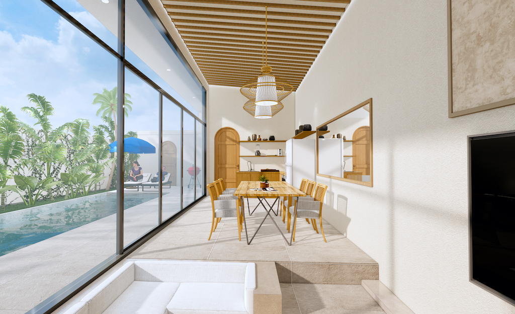 Koh Samui Plai Laem Villas Living Area