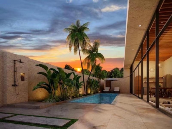 Koh Samui Plai Laem Villas Sunset