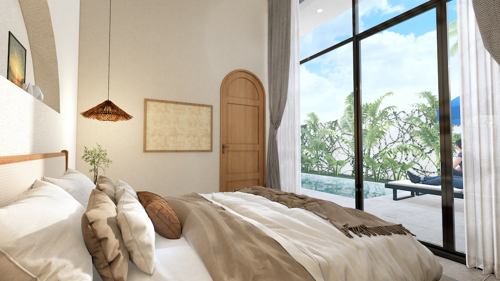 Koh Samui Plai Leam Villas Bedroom
