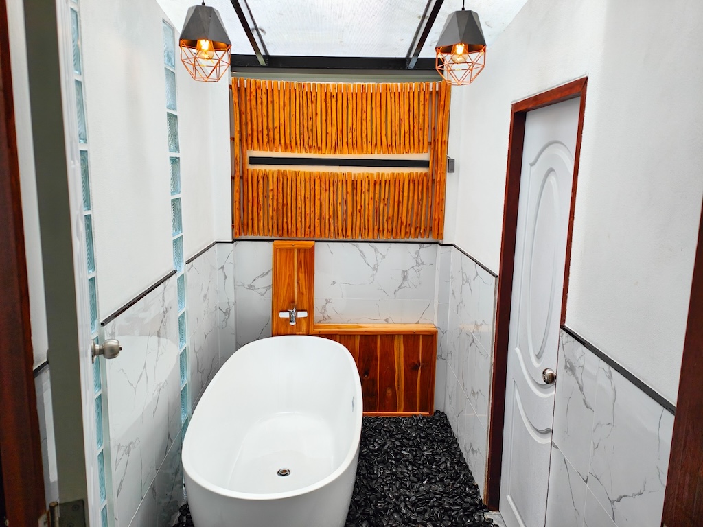 Koh Samui Pool Villa For Sale In Lipa Noi Bathroom