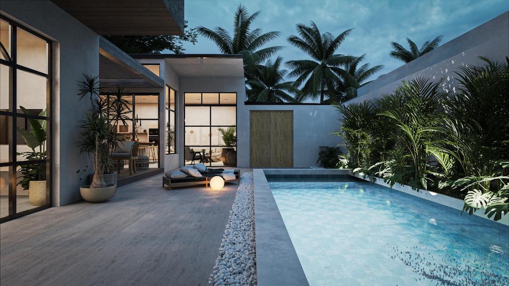 Koh Samui Pool Villas Bangrak Outdoor Area