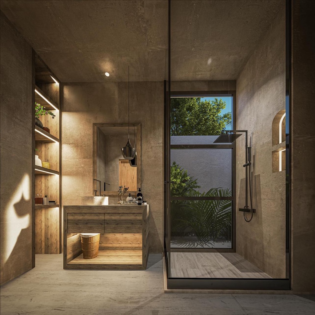Koh Samui Pool Villas Bangrak Bathroom