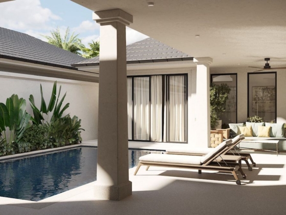 Koh Samui Pool Villas For Sale Terrace