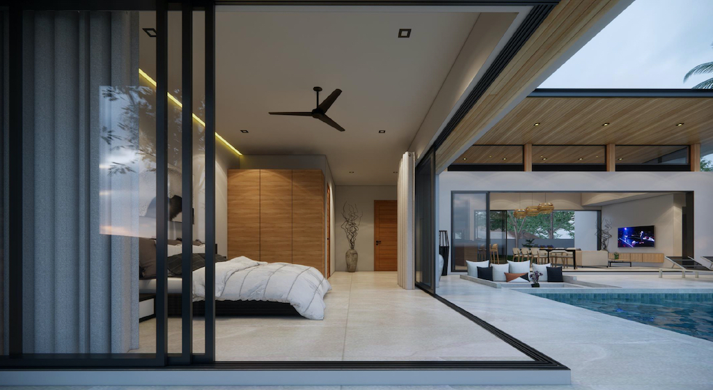Koh Samui Pool Villas Lamai Bedroom