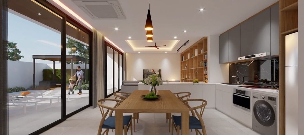 Koh Samui Pool Villas Plai Laem Dining