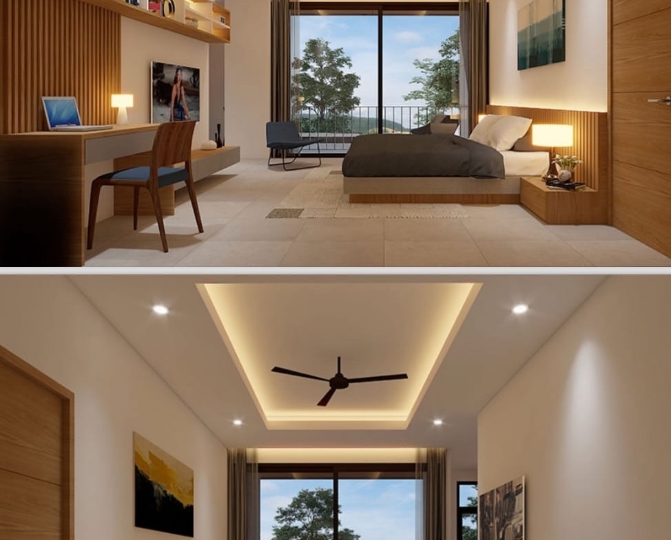 Koh Samui Pool Villas Plai Laem Bedrooms