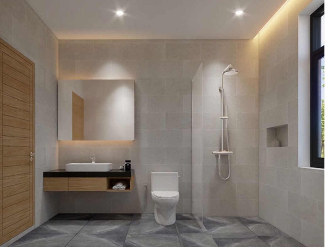 Koh Samui Pool Villas Plai Laem Bathroom