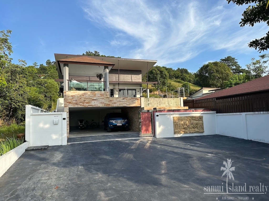 Koh Samui Property Bang Rak Driveway