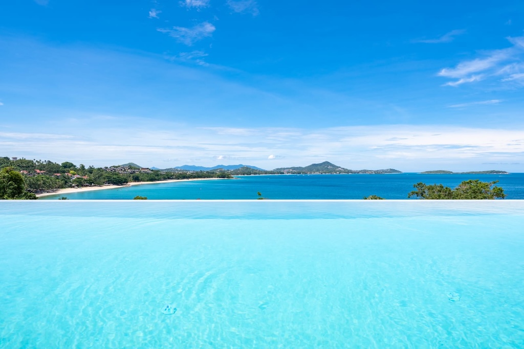 Koh Samui Property Beside Chaweng Noi Beach Pool View
