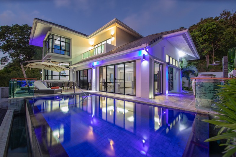 Koh Samui Property At Night