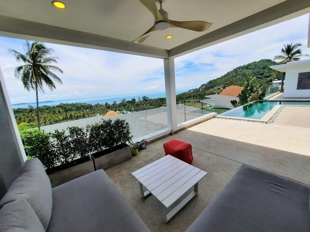 Koh Samui Property Chaweng Noi Outdoor Terrace