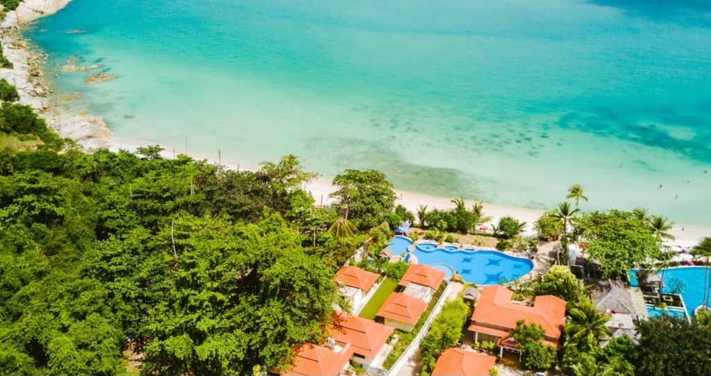 Koh Samui Property For Sale At Tongson Bay Villas Aerial Site View