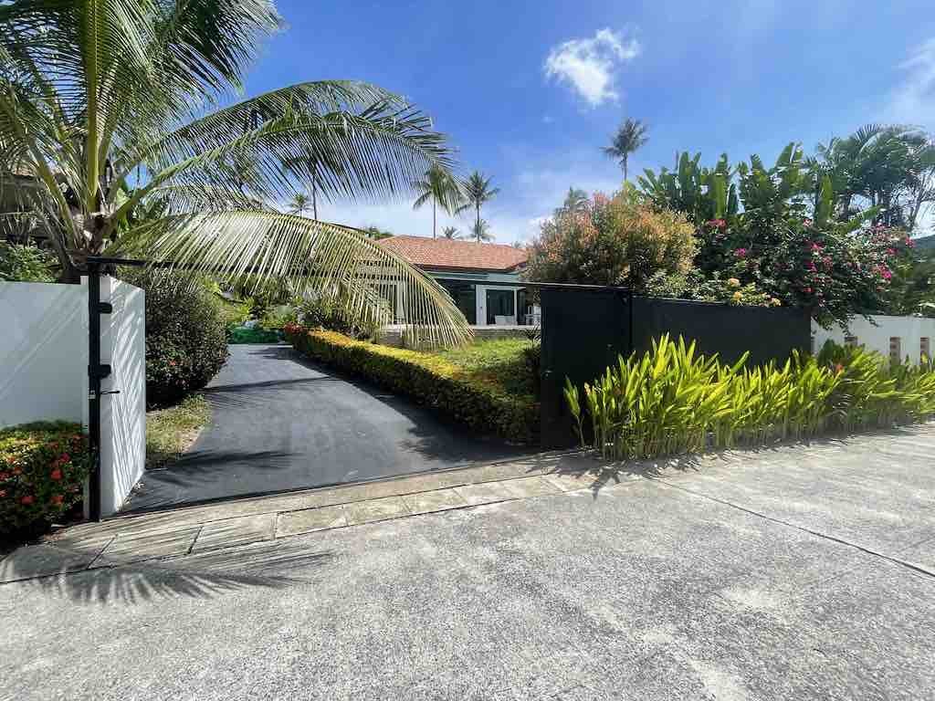 Koh Samui Property Investment Driveway