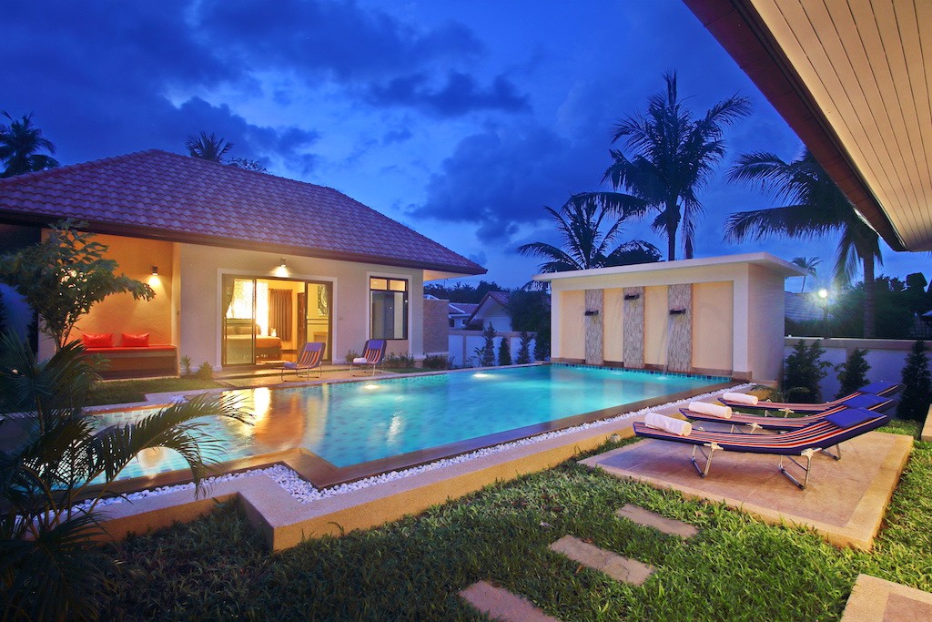 Koh Samui Property Investment Villa At Night