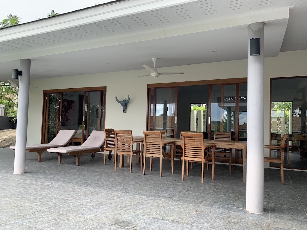 Koh Samui Property Lamai Covered Terrace