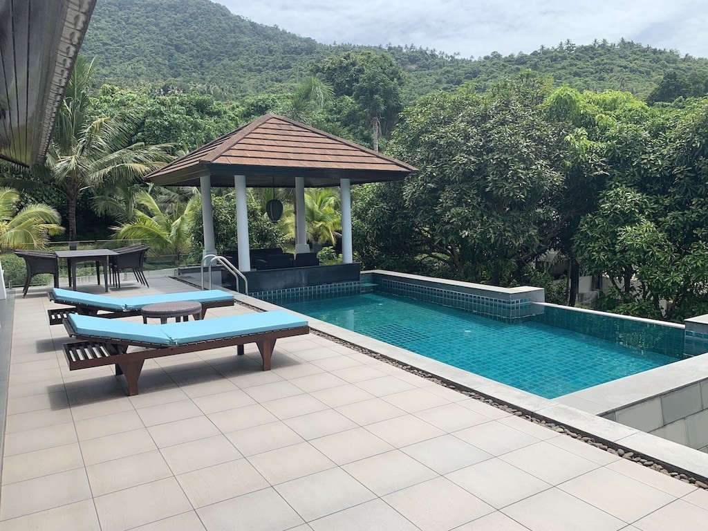 Koh Samui Property Maenam Sun Loungers