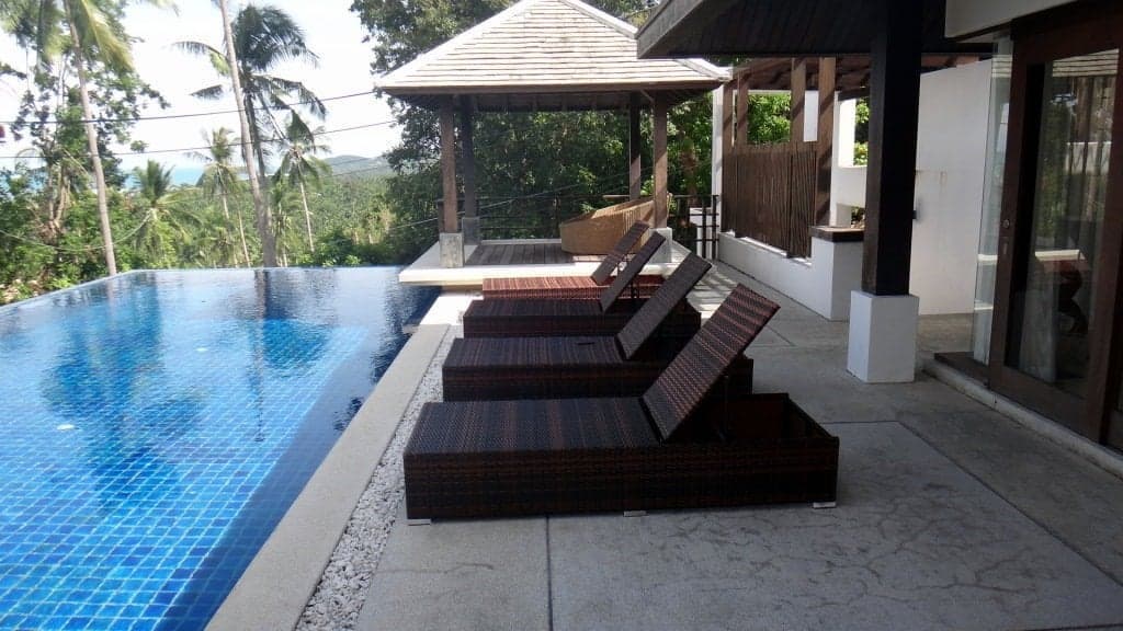 Sun Loungers Koh Samui Property Nathon