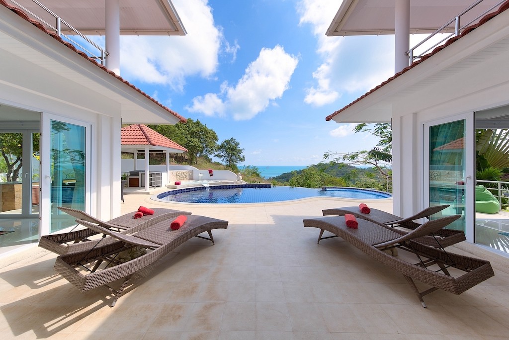 Koh Samui Property Thailand Sun Loungers