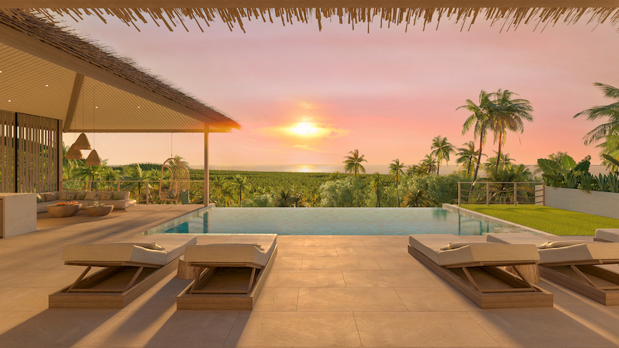 Koh Samui Sea Sunset Villas View