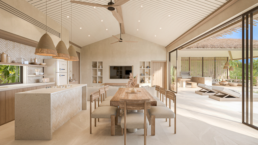 Koh Samui Sea & Sunset View Villas Living Area
